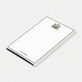  kasteel van Heraldic Emblem - wapenstilstand Post-it® Notes (Schuin)