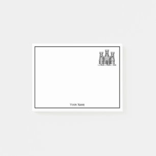 kasteel van Heraldic Emblem - wapenstilstand Post-it® Notes
