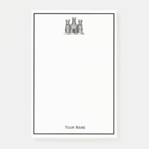 kasteel van Heraldic Emblem - wapenstilstand Post-it® Notes
