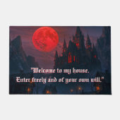 Kasteel van het Bloed van de Vampire Deurmat (Voorkant)