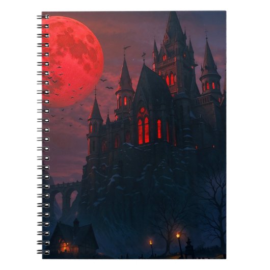 Kasteel van het Bloed van de Vampire Notitieboek (Voorkant)