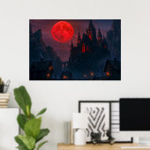 Kasteel van het Bloed van de Vampire Poster (Thuiskantoor)