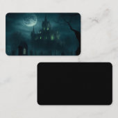 Kasteel van het Necromancer's Experiment Bladwijze Visitekaartje (Voorkant / Achterkant)