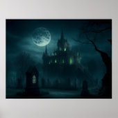 Kasteel van het Necromancer's Experiment Poster (Voorkant)