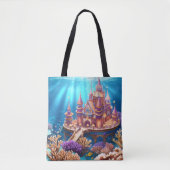 Kasteel van het Onderwaterrijk Tote Bag (Voorkant)