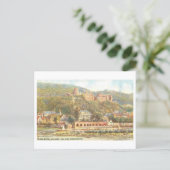 Kasteel van het oude Heidelberg Briefkaart (Staand voorkant)