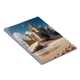 Kasteel van het strand van mogelijkheden notitieboek