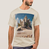 Kasteel van het strand van mogelijkheden t-shirt (Voorkant)