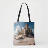 Kasteel van het strand van mogelijkheden tote bag (Voorkant)