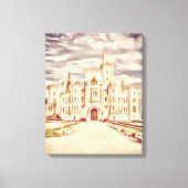 kasteel van Hluboká Canvas Afdruk (Voorkant)