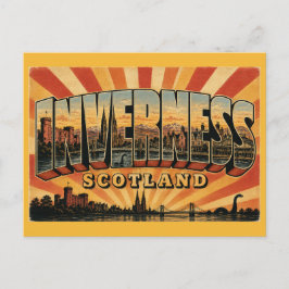 Kasteel van Inverness Schotland Briefkaart