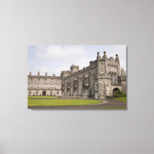 Kasteel van Kilkenny, County Kilkenny, Ierland. Canvas Afdruk