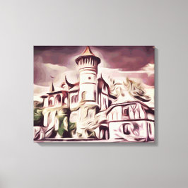 kasteel van Kurpark Canvas Afdruk