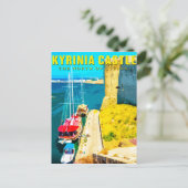 kasteel van kyrenia - Het noorden van cyprus Feestdagenkaart (Staand voorkant)