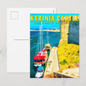 kasteel van kyrenia - Het noorden van cyprus Feestdagenkaart (Voorkant / Achterkant)