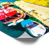 kasteel van kyrenia - Het noorden van cyprus Poster (Hoek)