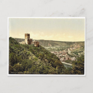Kasteel van Lahnek en Nieder-Lahnstein, Hesse-Nass Briefkaart