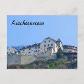 Kasteel van Liechtenstein in Vaduz Briefkaart