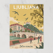 Kasteel van Ljubljana Briefkaart