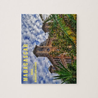 Kasteel van Madagaskar in Oerwoud - 10x8 puzzel Legpuzzel