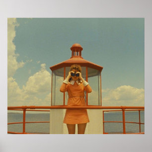 Kasteel van Moonrise Kingdom Poster