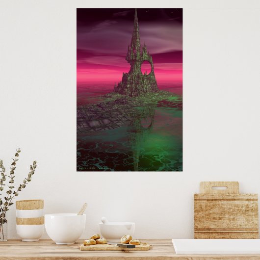 Kasteel van Mordred Poster (Keuken)