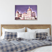 kasteel van Moritz Canvas Afdruk (Insitu (Slaapkamer))
