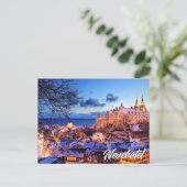 Kasteel van Neuchâtel, Zwitserland Briefkaart (Staand voorkant)