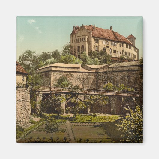 Kasteel van Neurenberg, Beieren, Duitsland Magneet (Voorkant)