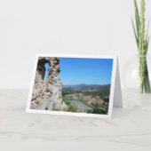 Kasteel van Oud Domeño, Valencia, Spanje Kaart (Voorkant)