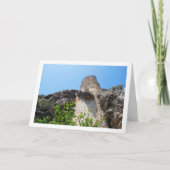 Kasteel van Oude Domeño in Valencia, Spanje Kaart (Voorkant)