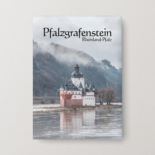 Kasteel van Pfalzgrafenstein Button (Voorkant)