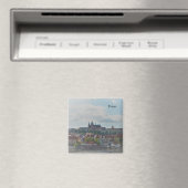 Kasteel van Praag in waterverf Magneet (Insitu (Vaatwasser))