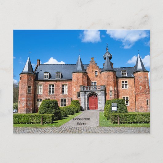Kasteel van Rumbeke, België Briefkaart (Voorkant)