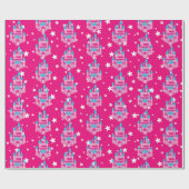 Kasteel van Tiled Princess, gevlekte omhulsels Cadeaupapier (Vlak)