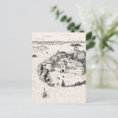 Kasteel van Trakai, Litouwen Gotische architectuur Briefkaart (Staand voorkant)