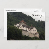 kasteel van vaduz briefkaart (Voorkant / Achterkant)