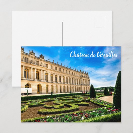 Kasteel van Versailles Briefkaart (Voorkant / Achterkant)
