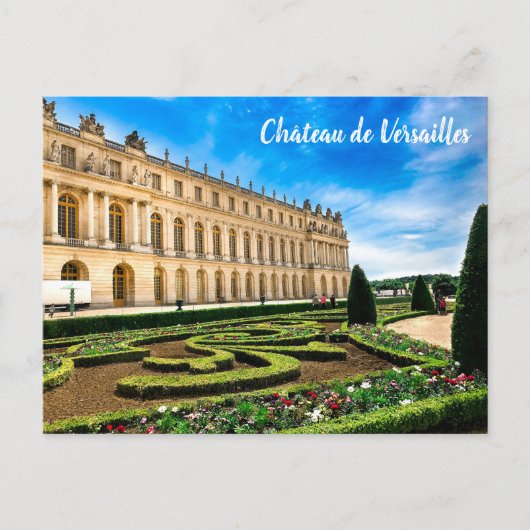 Kasteel van Versailles Briefkaart (Voorkant)