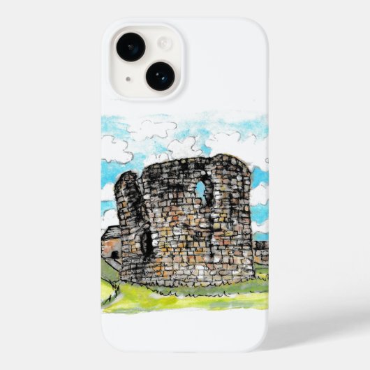 kasteel van Welsh Case-Mate iPhone Case (Achterkant)