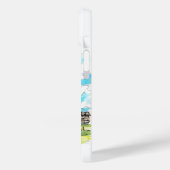 kasteel van Welsh Case-Mate iPhone Case (Achterkant / Links)