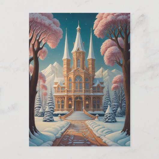 Kasteel van Whispering Dreams Briefkaart (Voorkant)