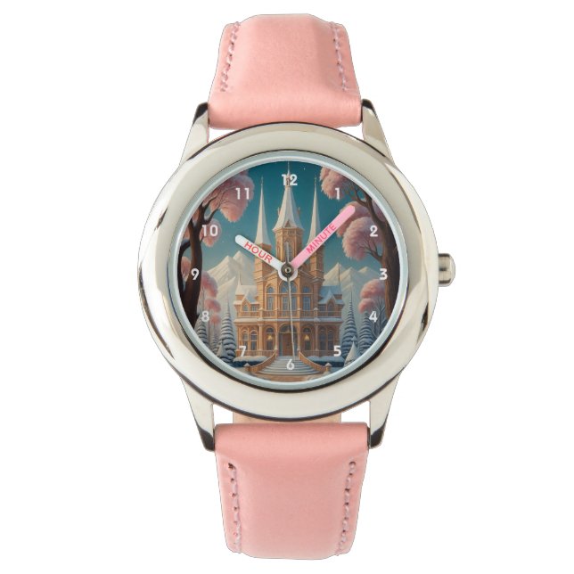 Kasteel van Whispering Dreams Horloge (Voorkant)