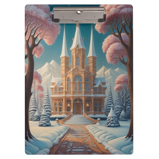 Kasteel van Whispering Dreams Klembord (Voorkant)