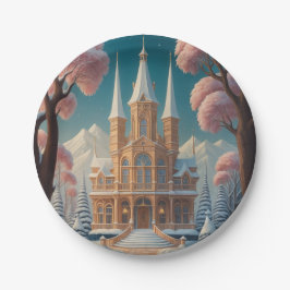 Kasteel van Whispering Dreams Papieren Bordje