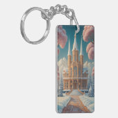 Kasteel van Whispering Dreams Sleutelhanger (Voorkant Links)