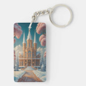 Kasteel van Whispering Dreams Sleutelhanger (achterkant)