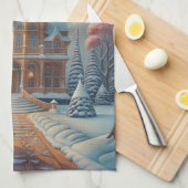 Kasteel van Whispering Dreams Theedoek (Quarter Fold)