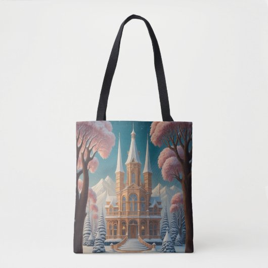 Kasteel van Whispering Dreams Tote Bag (Voorkant)