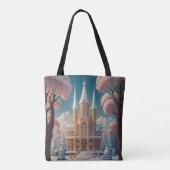 Kasteel van Whispering Dreams Tote Bag (Achterkant)